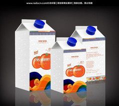 橙汁饮品包装