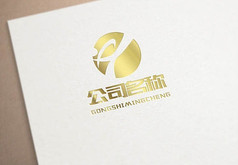金色高端大气logo