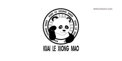 创意卡通熊猫LOGO
