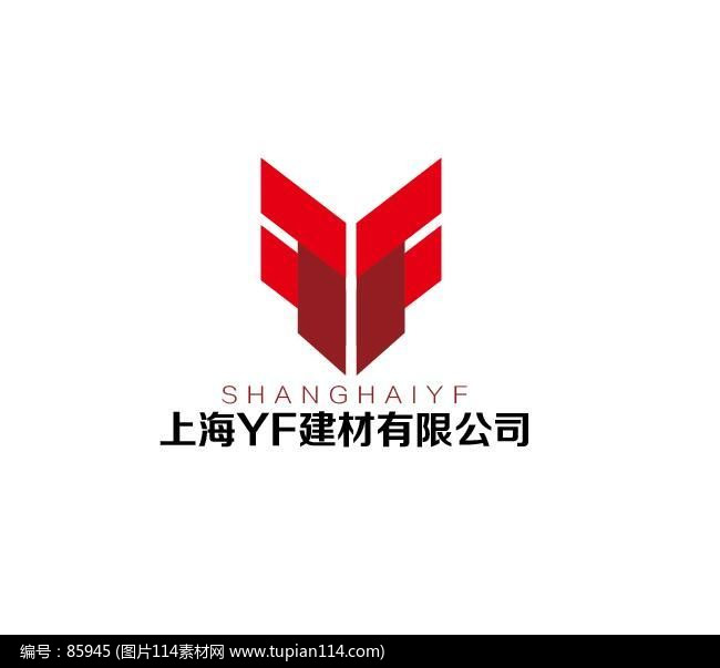红色高端ZM字母logo