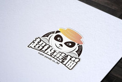 超级熊猫logo