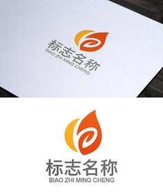 叶子logo标志设计
