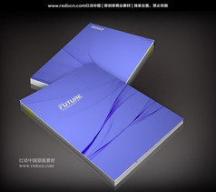 紫色线条封面