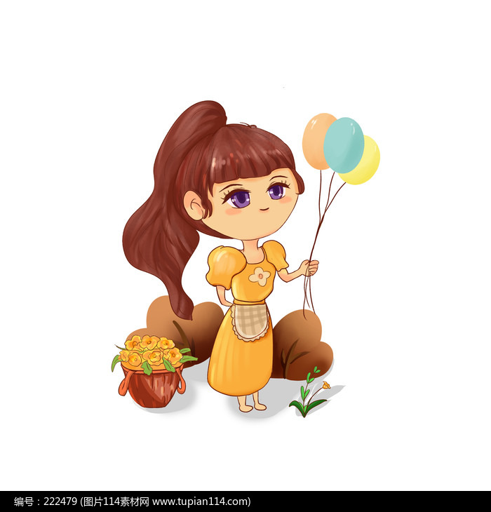 可爱小清新女孩