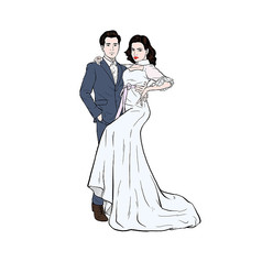 婚礼婚庆结婚 新娘新郎