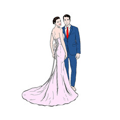 婚礼婚庆结婚 新娘新郎