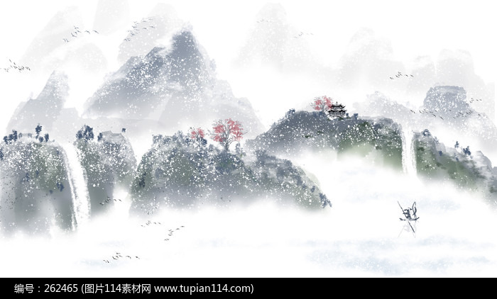 ��������Сѩ����ˮī�ŷ�ɽˮ