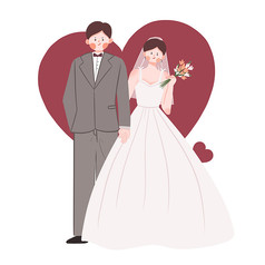 结婚婚庆婚礼人物