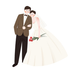 结婚婚庆婚礼人物