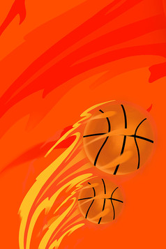 qq背景图片 篮球图片