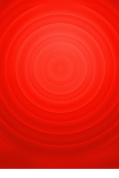 喜庆红色立体圆环背景图