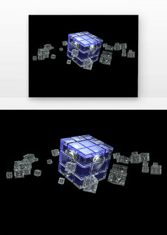 C4D模型盲盒