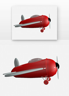 C4D模型飞机