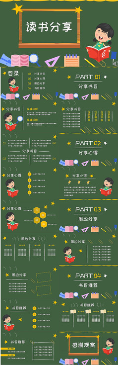 读书分享会PPT