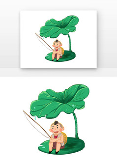 ��ˬ�ļ���ͯ�ں�Ҷ�ϵ���