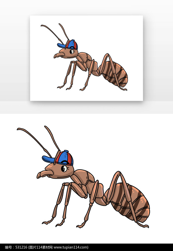 漫画蚂蚁你可能需要这些酷酷卡通三只