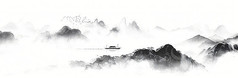 中国风水墨山水