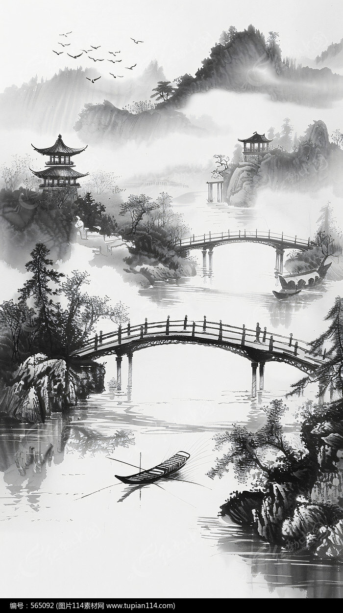 йɽˮ羰ͼ