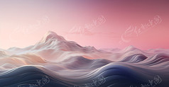 抽象山峰山脉图片