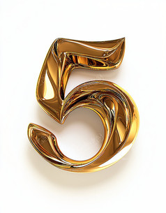 金色5数字